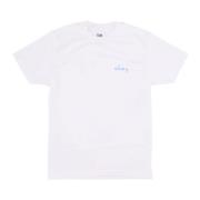 Obey Klassisk Blommönstrad T-shirt Vit White, Herr