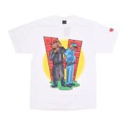 HUF Vit Kortärmad Crew Neck T-shirt White, Herr