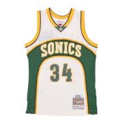 Mitchell & Ness Seattle Supersonics Basketball Tank Top White, Herr