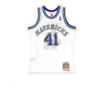 Mitchell & Ness Dirk Nowitzki NBA Swingman Tank Top White, Herr