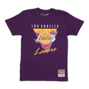 Mitchell & Ness NBA Final Seconds Tee Lila Purple, Herr