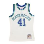 Mitchell & Ness Basketball Tank Top Dirk Nowitzki 1998 White, Herr