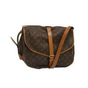 Louis Vuitton Vintage Pre-owned Canvas louis-vuitton-vskor Brown, Dam