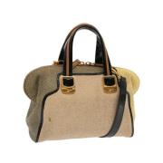 Fendi Vintage Pre-owned Bomull fendi-vskor Beige, Dam