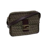 Fendi Vintage Pre-owned Canvas fendi-vskor Beige, Dam