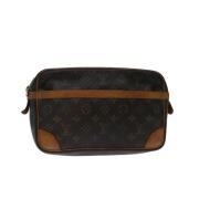 Louis Vuitton Vintage Pre-owned Canvas louis-vuitton-vskor Brown, Dam