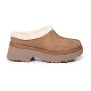 UGG Mocka Träskor Sandaler Kastanj Fårskinn Brown, Dam