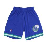 Mitchell & Ness NBA Swingman Basketball Shorts Blue, Herr