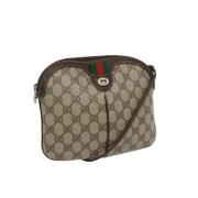 Gucci Vintage Pre-owned Canvas gucci-vskor Beige, Dam