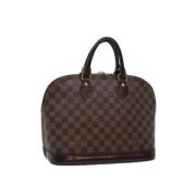 Louis Vuitton Vintage Pre-owned Canvas handvskor Brown, Dam