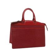 Louis Vuitton Vintage Pre-owned Laeder handvskor Red, Dam