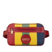 Gucci Vintage Pre-owned Canvas crossbodyvskor Multicolor, Dam