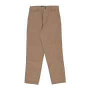 Iuter Canvas Arbetsbyxor Regular Fit Brown, Herr