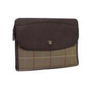 Burberry Vintage Pre-owned Bomull kuvertvskor Brown, Dam