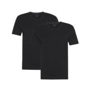 Calvin Klein 2-Pack Crew Neck T-Shirt Black, Herr