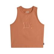 Vans Varsity Racer Tank Top Orange, Dam