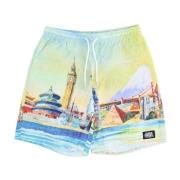 HUF Lätt Nylon Easy Dragsko Shorts Multicolor, Herr