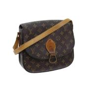 Louis Vuitton Vintage Pre-owned Canvas louis-vuitton-vskor Brown, Dam