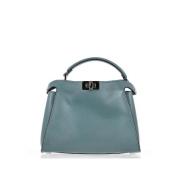 Fendi Vintage Pre-owned Laeder fendi-vskor Blue, Dam