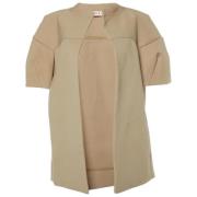 Marni Pre-owned Pre-owned Tyg ytterklder Beige, Dam