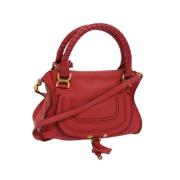 Chloé Pre-owned Pre-owned Laeder axelremsvskor Red, Dam