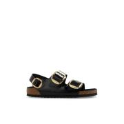 Birkenstock Sandaler 'Milano Big Buckle' Black, Herr