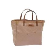 Gucci Vintage Pre-owned Canvas gucci-vskor Beige, Dam