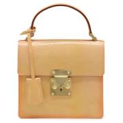 Louis Vuitton Vintage Pre-owned Tyg handvskor Beige, Dam