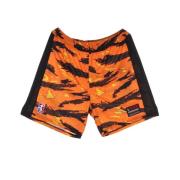 Propaganda Tiger Camo Basketball Shorts Orange Orange, Herr