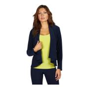 Frank Lyman Draped Navy Cardigan Blue, Dam