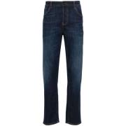 PT Torino Blå Slim Fit Denim Jeans Blue, Herr