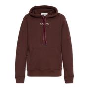 Lanvin Sweatshirt med logotyp Red, Herr