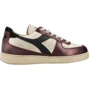 Diadora Låg Smutsig Basket Sneakers Brown, Dam