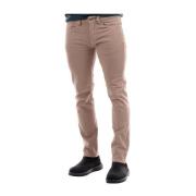 Guess Slim Fit Beige Byxor Beige, Herr