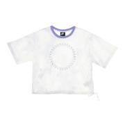 Nike Mesh Icon Clash T-Shirt Light Thistle White, Dam