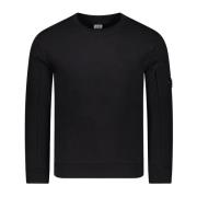 C.p. Company Svart Bomullsweatshirt 31 Kollektion Black, Herr