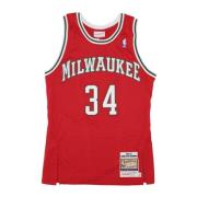 Mitchell & Ness Giannis Antetokounmpo NBA Hem Jersey 2014 Red, Herr