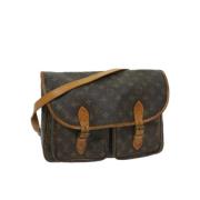 Louis Vuitton Vintage Pre-owned Canvas louis-vuitton-vskor Brown, Dam