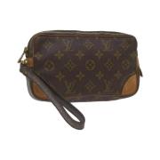 Louis Vuitton Vintage Pre-owned Canvas louis-vuitton-vskor Brown, Dam