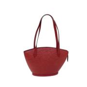 Louis Vuitton Vintage Pre-owned Laeder louis-vuitton-vskor Red, Dam