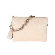 Louis Vuitton Vintage Pre-owned Laeder louis-vuitton-vskor Beige, Dam