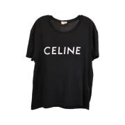 Celine Vintage Pre-owned Bomull toppar Black, Dam