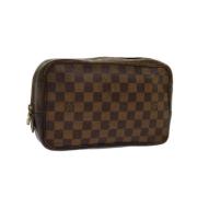 Louis Vuitton Vintage Pre-owned Canvas louis-vuitton-vskor Brown, Dam