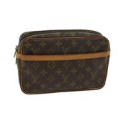 Louis Vuitton Vintage Pre-owned Canvas louis-vuitton-vskor Brown, Dam