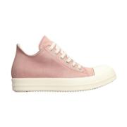 Rick Owens Rosa Sneakers med Hajtandsulor Pink, Dam