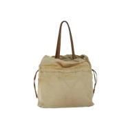 Prada Vintage Pre-owned Laeder prada-vskor Beige, Dam