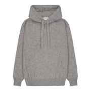 Laneus Skön Hoodie i Kashmir Siden Gray, Herr