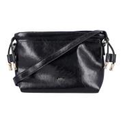 A.p.c. Svart Ninon Mini Axelväska Black, Dam