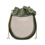 Chanel Vintage Pre-owned Laeder chanel-vskor Green, Dam