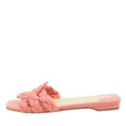 Christian Louboutin Pre-owned Pre-owned Laeder lgskor Pink, Dam